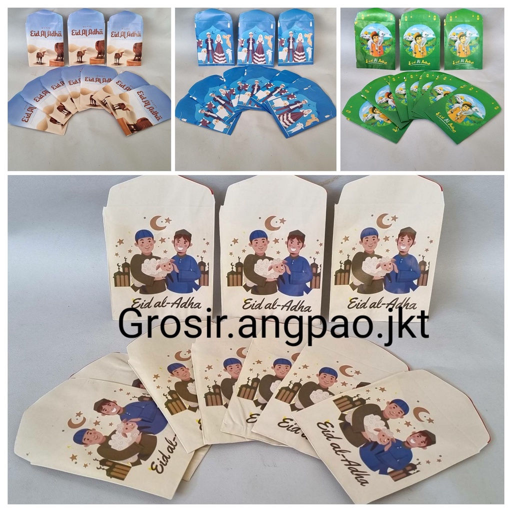 

AMPLOP HARI RAYA IDUL ADHA / ANGPAO LEBARAN IDUL ADHA ISI 10