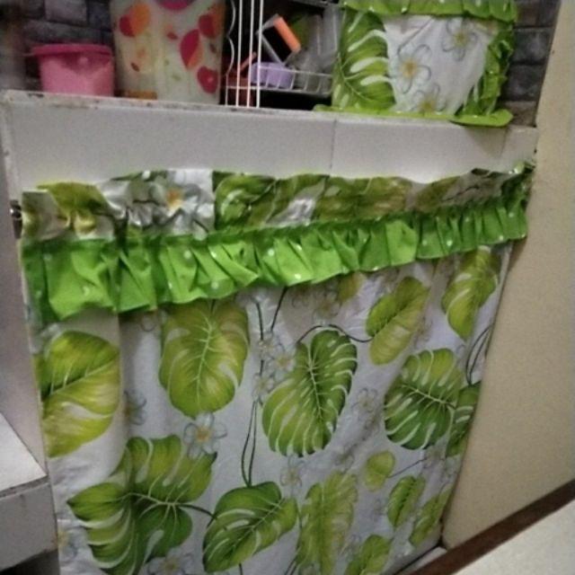 Bisa Request Motif.. Gorden Kolong Dapur Uk 100*80
