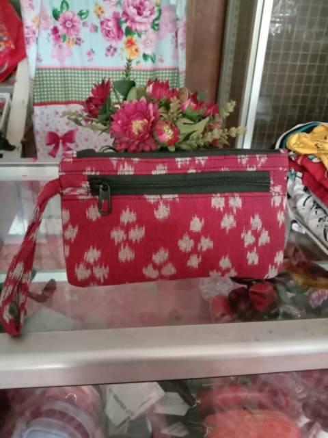 DOMPET TENUN TROSO ORIGINAL JEPARA,clutch Troso,clutch tenun termurah