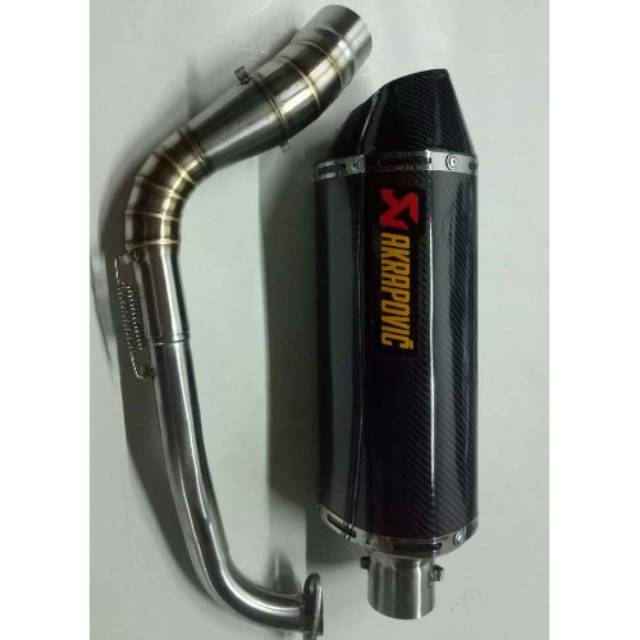 Knalpot racing Akrapovic carbon Nmax