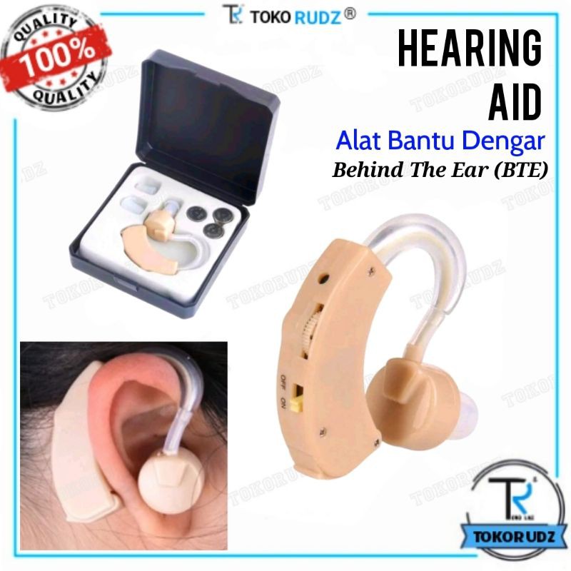 Alat Bantu Dengar Hearing Aid Cyber Sonic BTE Behind The Ear