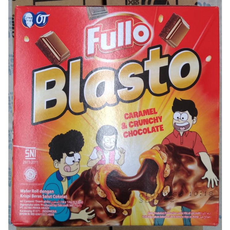 

Fullo Wafer Blasto Coklat Caramel