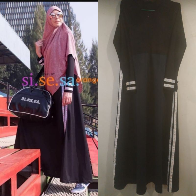 preloved dress amora sisesa navy