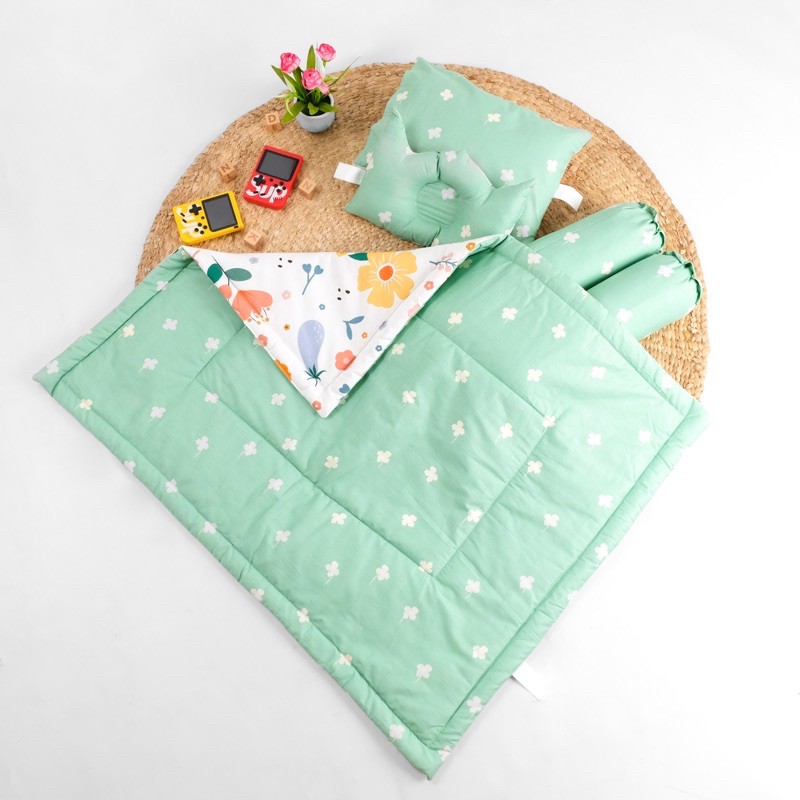 selimut bayi set/ bedcover bayi katun jepang/ bedcover set bayi murah