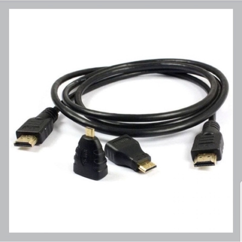 Kabel HDMI 3 in 1