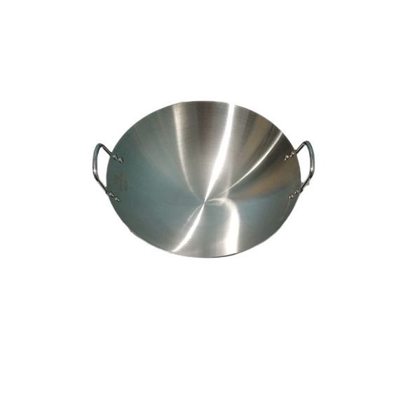 WAJAN STAINLESS GANOM  36 CM KWALI PENGGORENGAN STAINLESS ANTI KARAT & LENGKET