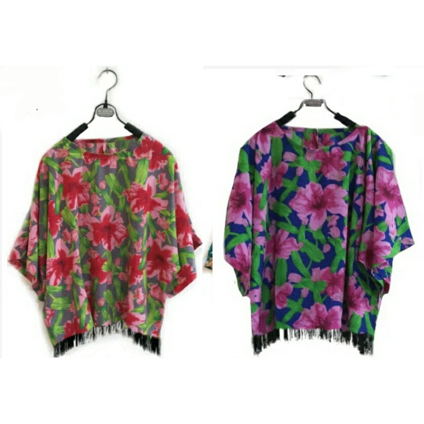 New Blouse Crop Floral Rumbai Limited