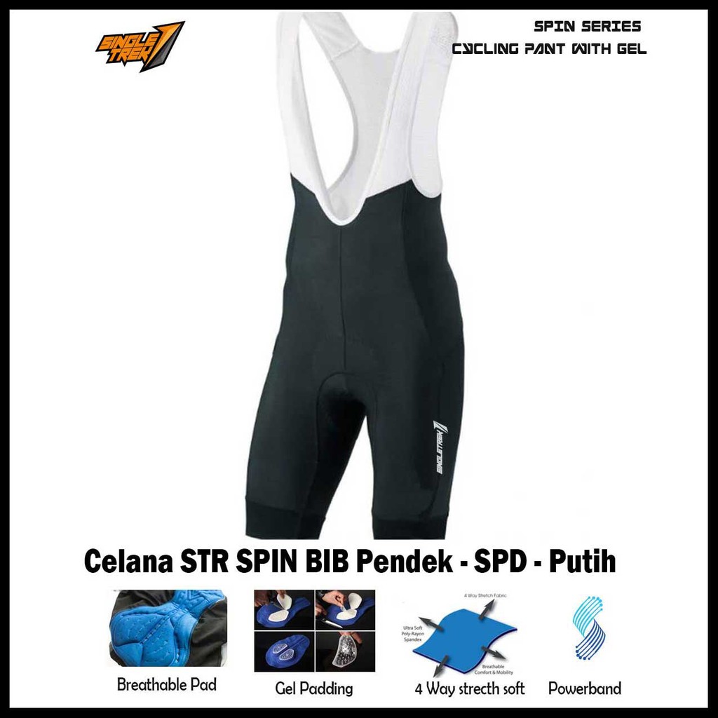 Celana Sepeda Pad Gel BIB Celana Sepeda Roadbike RB