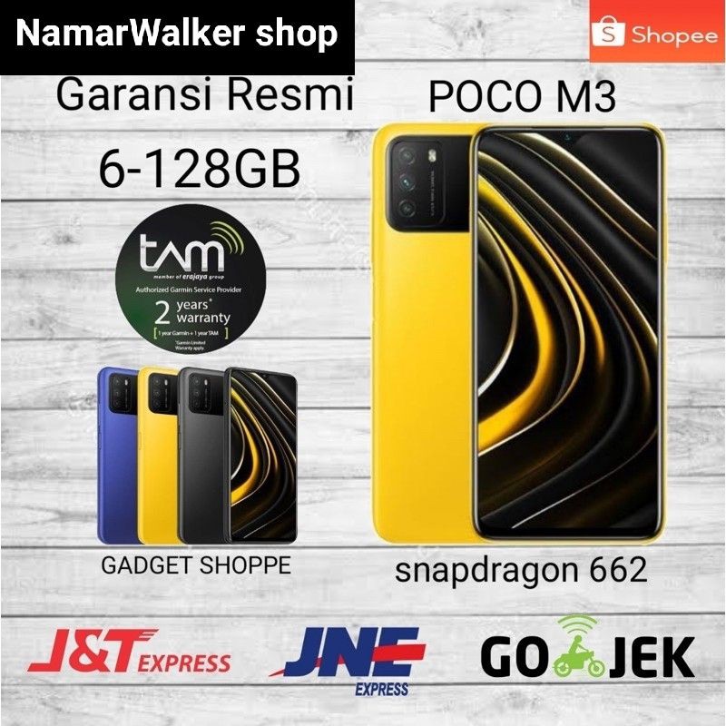 XIAOMI POCO M3.6/128GB.Resmi
