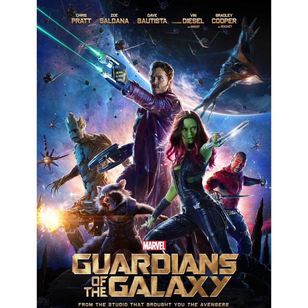 Kaset FiIm DVD: Guardians of the Galaxy (2014)