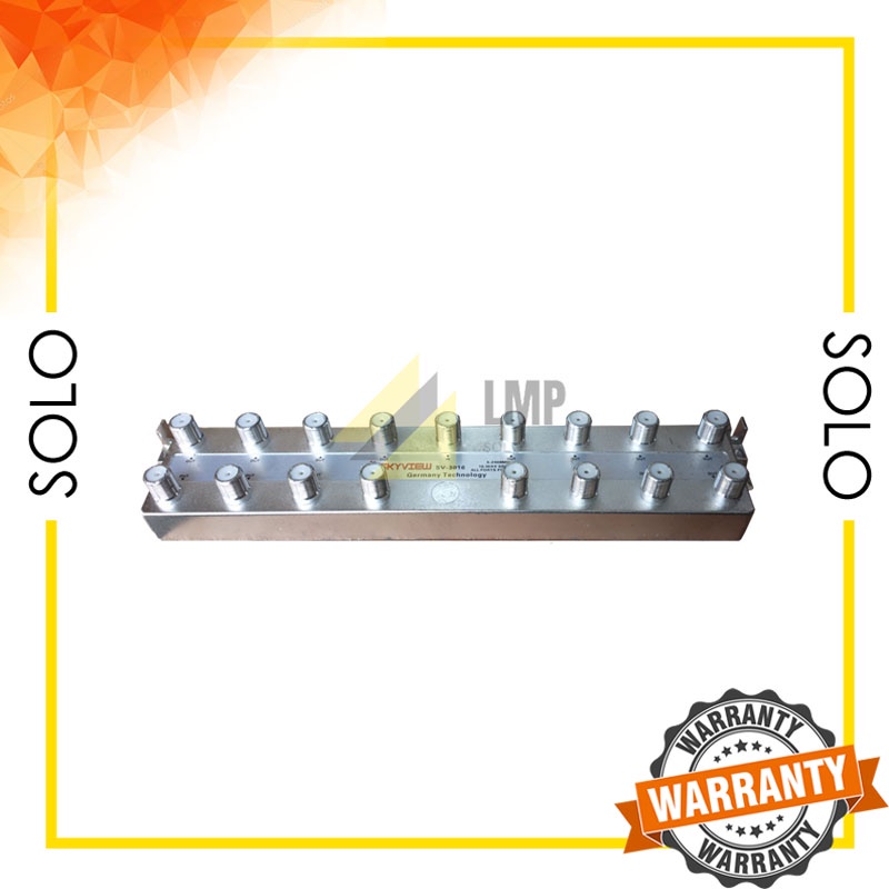Paling Murah Skyview Cabang Antena UHF Parabola Splitter 16 Way SV-3016 LMP