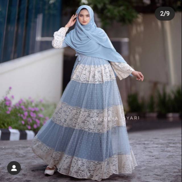 Nayla Blue Ice Set by Rudeya