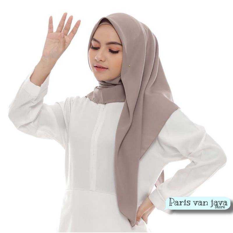 Hijab Segiempat Voal Paris Premium | Bella Square Segiempat Voal Premium | kerudung segiempat Voal