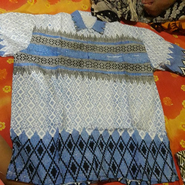 Batik Pria Lengan Pendek Premium Batik Berkah Hrb026 Motif Keratonan Kode 002 Size M L Xl Xxl