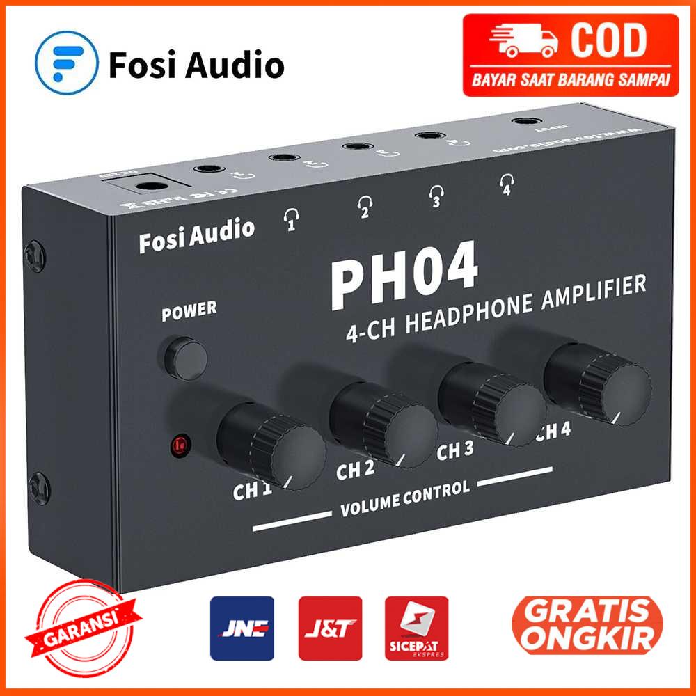 Audio Headphone Amplifier 4 Channel