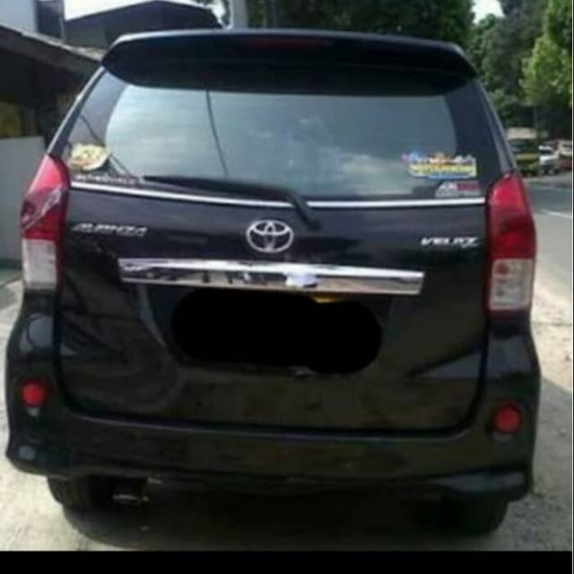 LIS TRUNKLID BAGASI ALL NEW AVANZA/XENIA VELOZ FULL CHROME