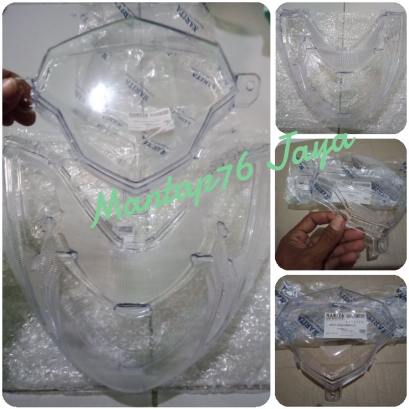 Paketan mika lampu depan plus mika spidometer Mio z m3 Mio 125