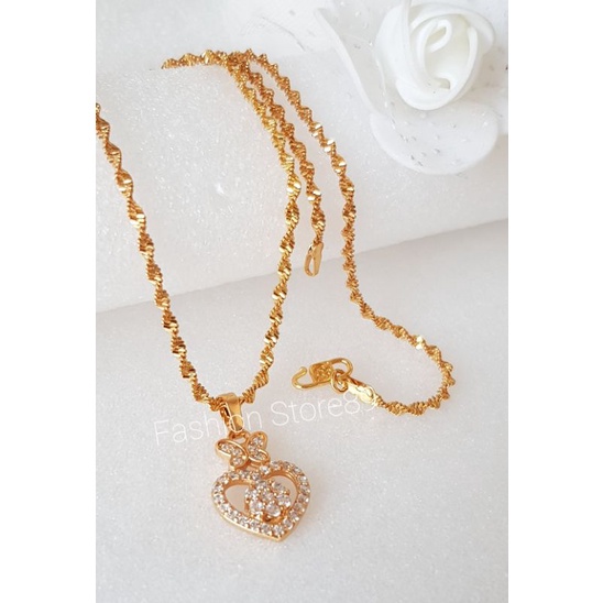 New Kalung Fashion Import Xuping lapis emas 18K gold love Buterfly