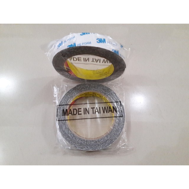 

Double Tape 3m Pe Foam / Solasi BB Busa 20mm X 4.5 M