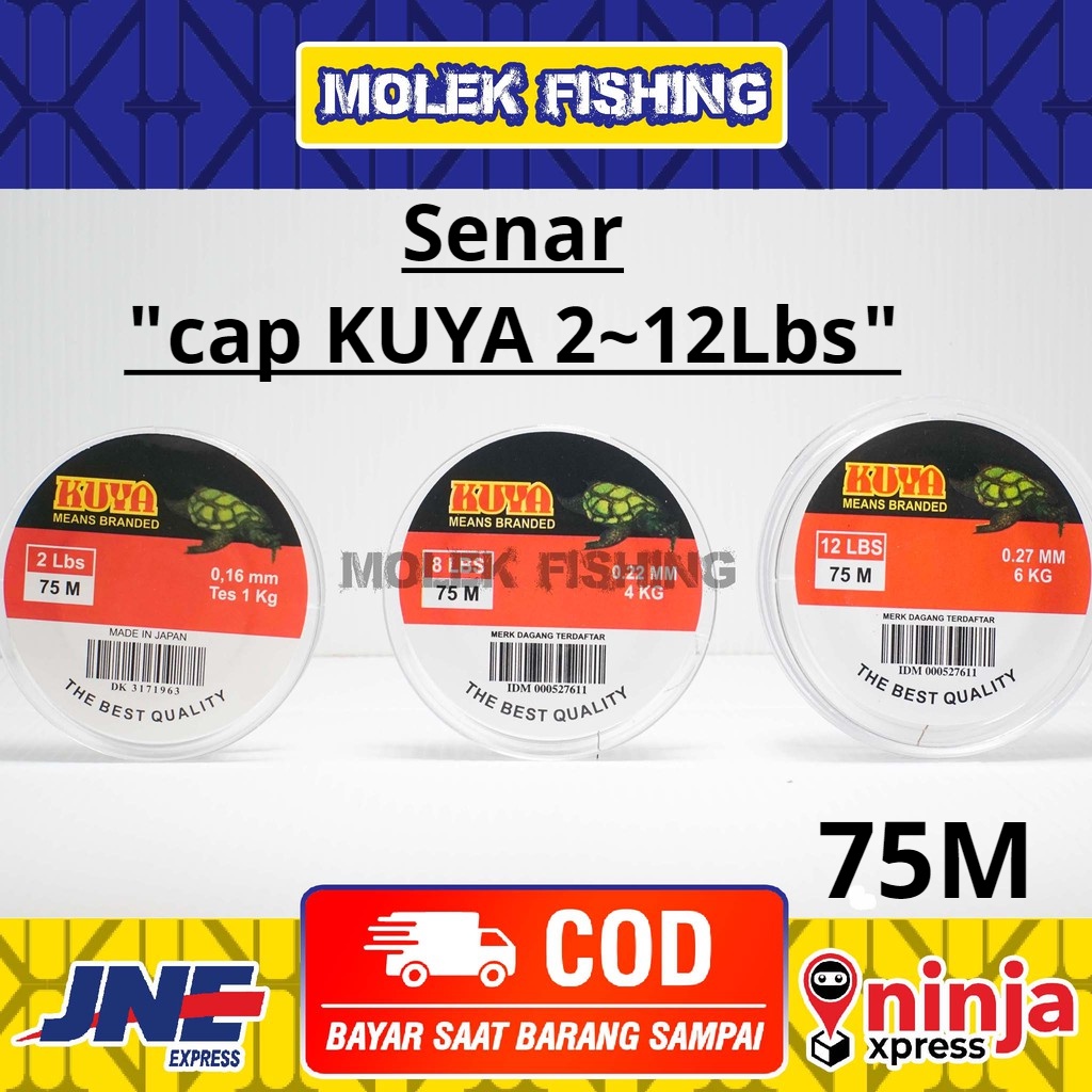 Senar Cap Kuya | Senar Cap Kuya Asli 75M | Senar Kuya | Senar Empang | Senar Kuat | Senar Anti Kerit