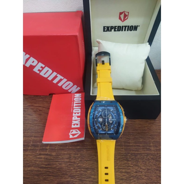 JAM TANGAN EXPEDITION E6782 PRIA / E 6782 RUBBER / 6782 FKM