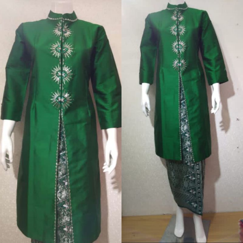 ATASAN KEBAYA KURUNG TAFETA MALAYSIA//KEBAYA TAFETA PAYET//KEBAYA TRADISIONAL