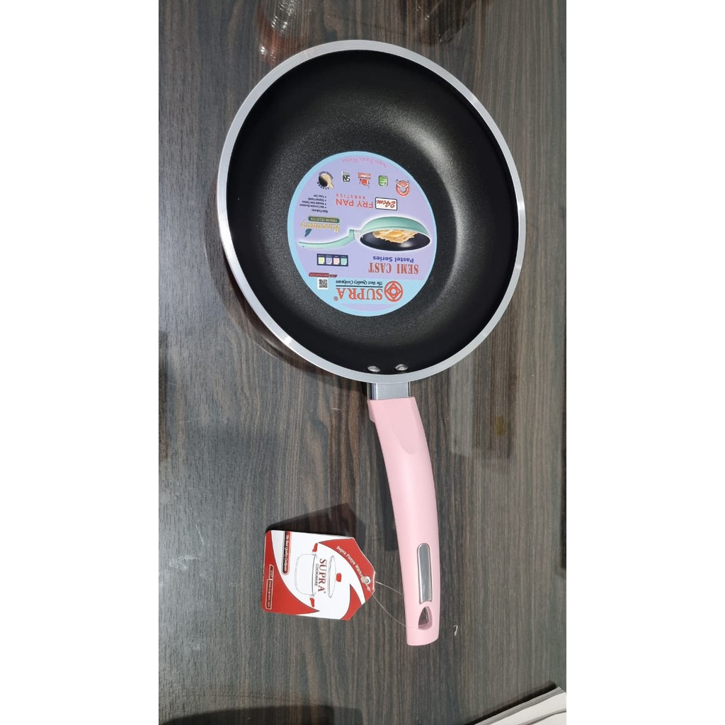 Fry Pan 24cm SUPRA New Pastel/Penggorengan Supra 24cm