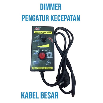 DIMMER PENGATUR KECEPATAN AC 110-220V 5000WATT