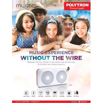 Dijual Speaker Bluetooth Polytron PSP B2 Murah