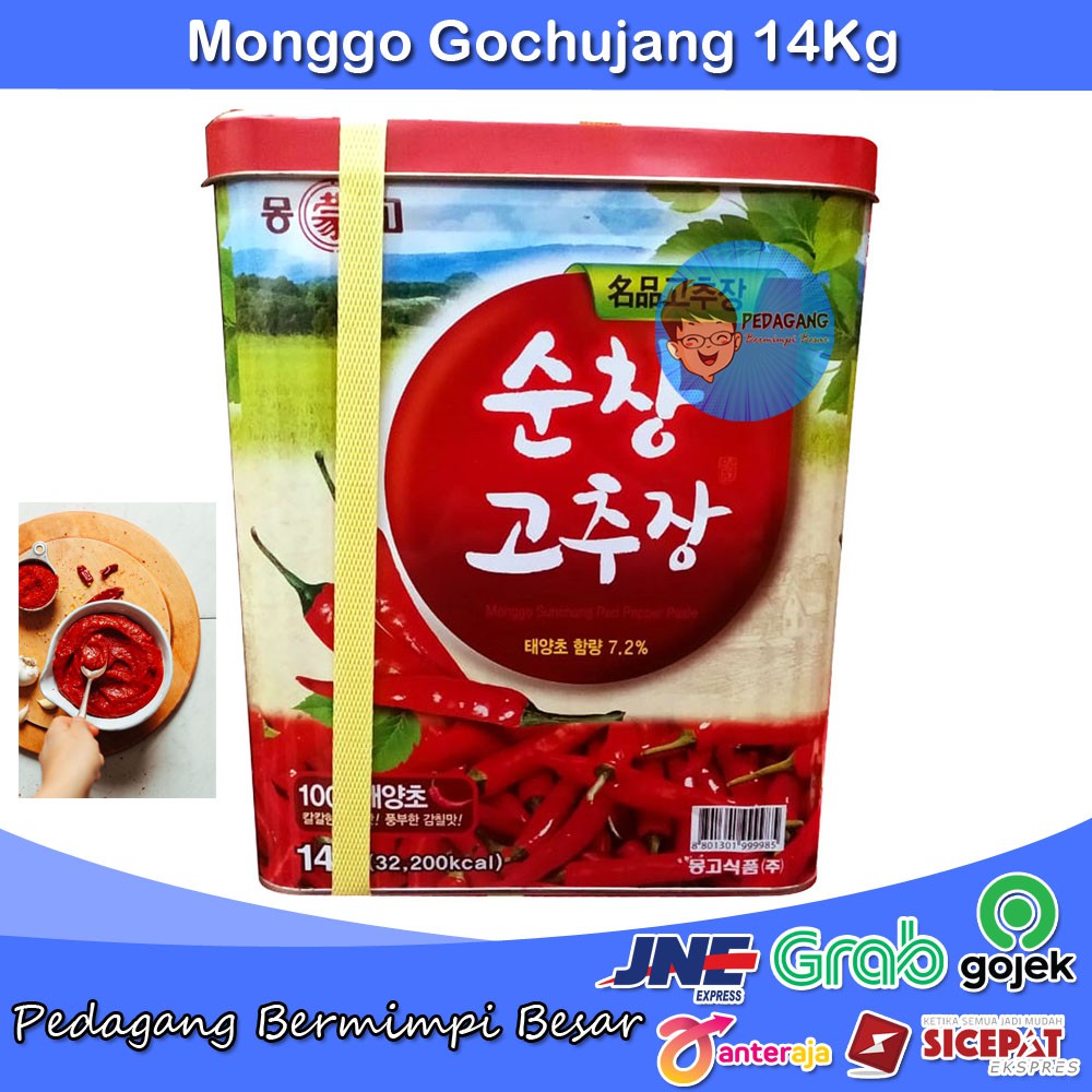 

Monggo Gochujang 14Kg | Sambal Pasta Korea | Gochujang
