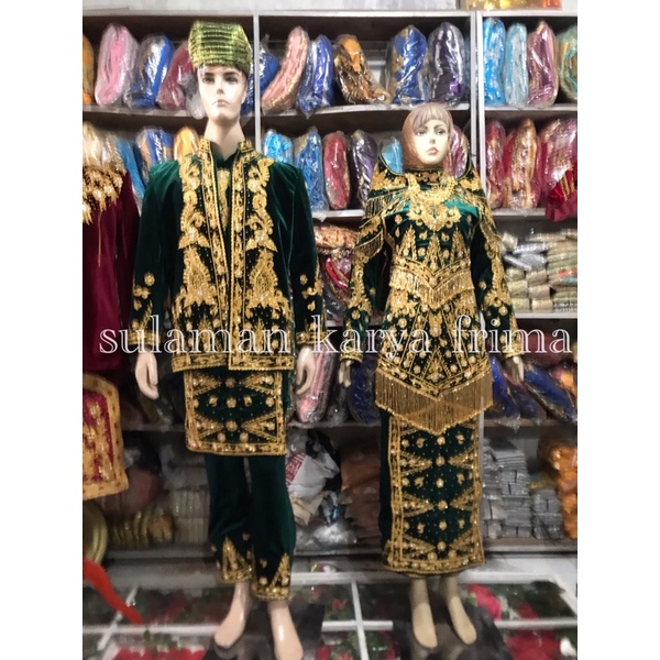 Baju pengantin minang premium