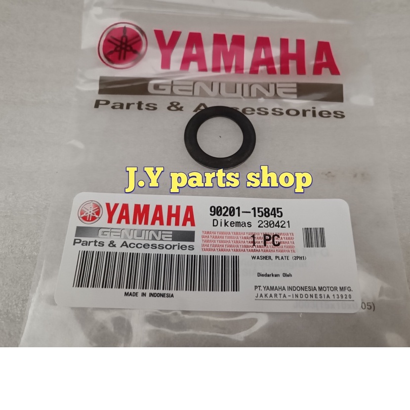 WASHER PLATE RING PULLY PULI PULY CVT DEPAN TENGAH RUMAH ROLLER MIO M3 S Z GEAR 125 ORIGINAL YGP 90201-15845