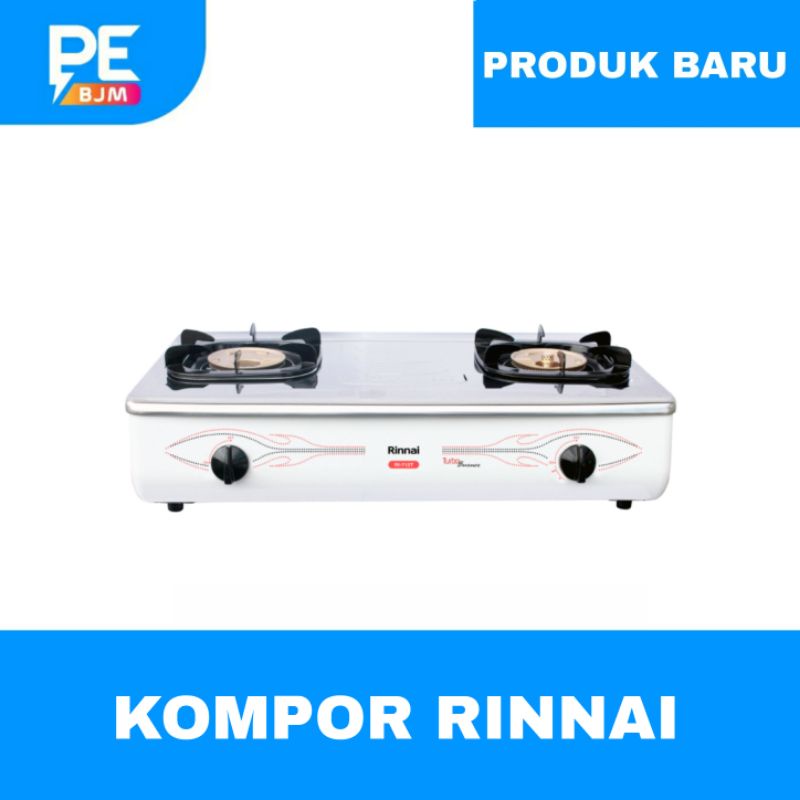 KOMPOR RINNAI 2 TUNGKU - RI-712T - GARANSI RESMI