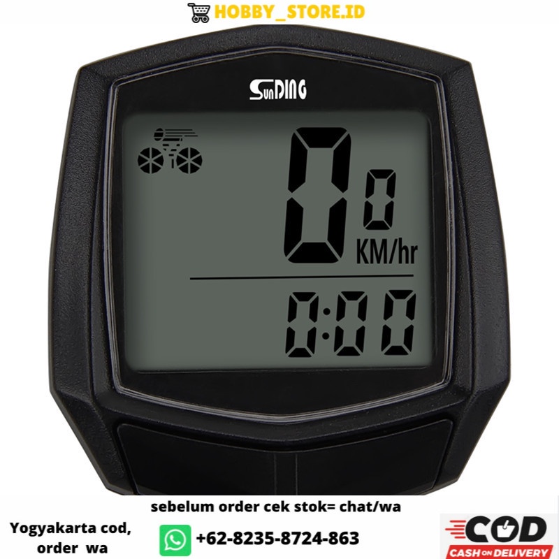 Odometer Speedometer Monitor Sepeda