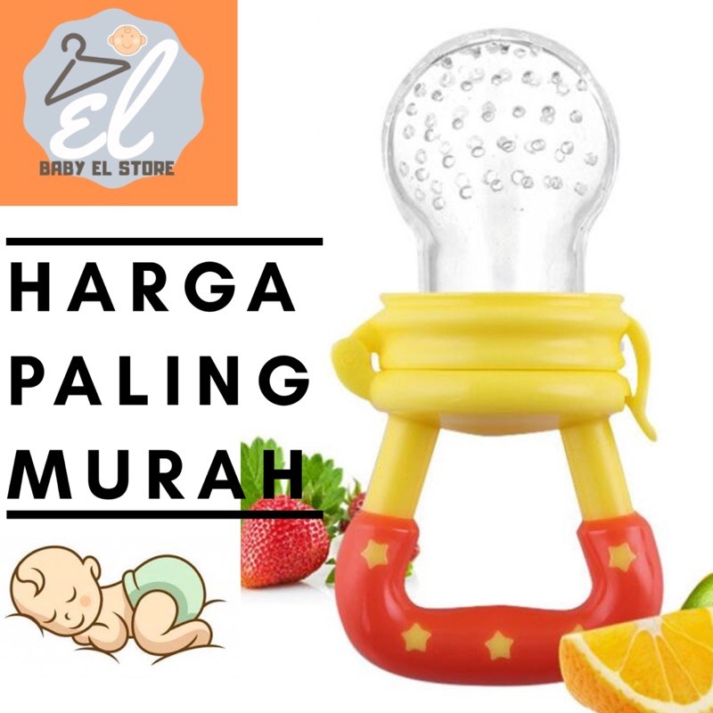 Empeng dot Buah Bayi silikon Nipple Teethering Fruit Pacifier Baby Silicon import