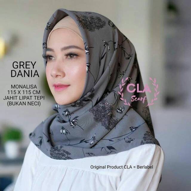 DANIA SQUARE HIJAB SEGI EMPAT / SQUARE MOTIF / HIJAB MOTIF/SCARF MOTIF