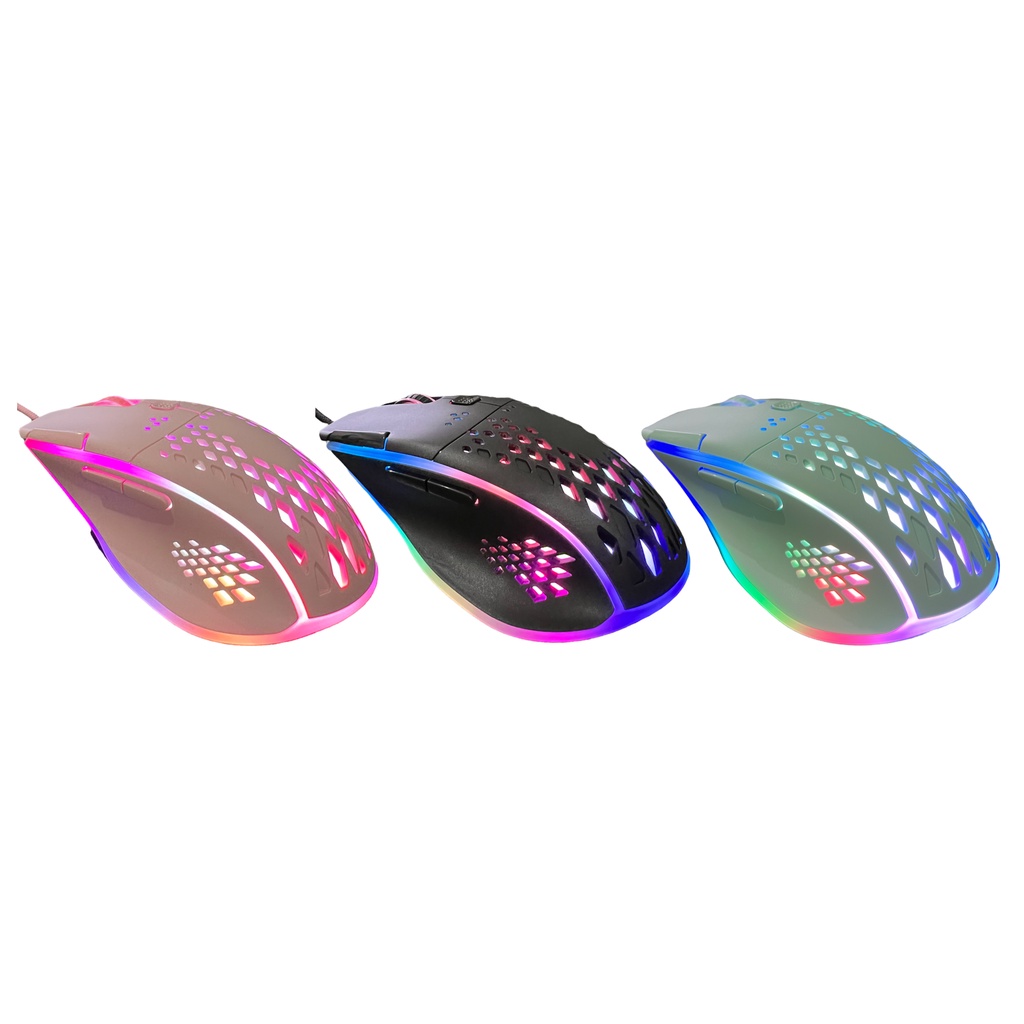 Mouse Gaming Honey Comb USB Divipard G903 RGB Effects 7200 DPI