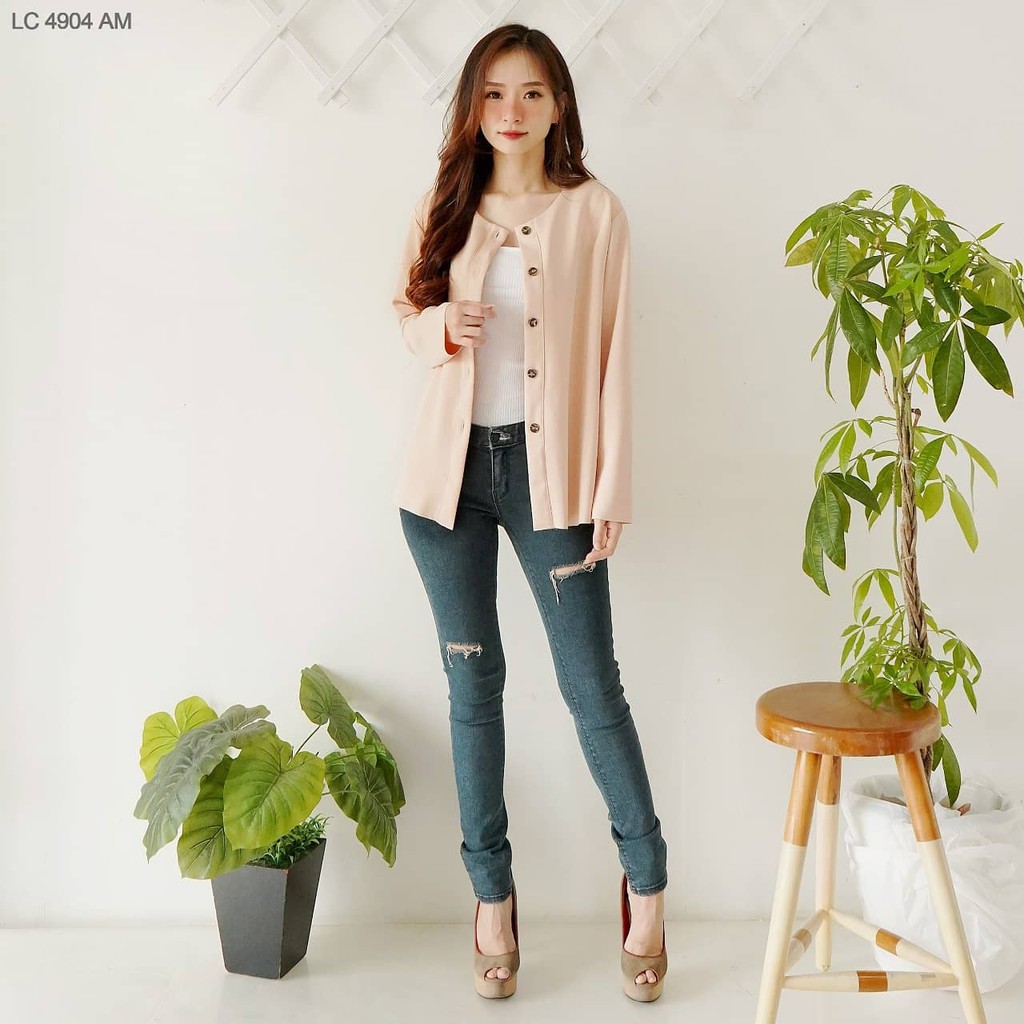 BLAZER LENGAN PANJANG - BLOUSE LENGAN PANJANG