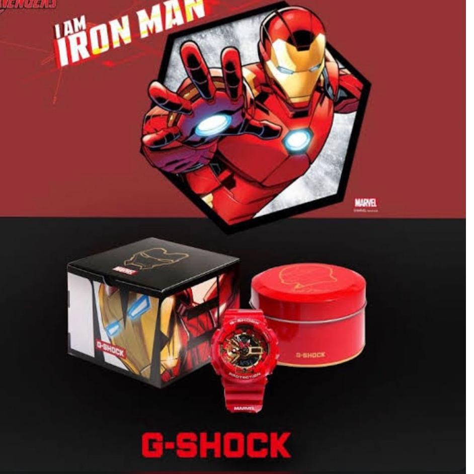 Best Produk 6ZJKF ✅COD✅ G-Shock Gundam / G-Shock Iron man / G-shock Black Gold / G-Shock x Bape Ga 1