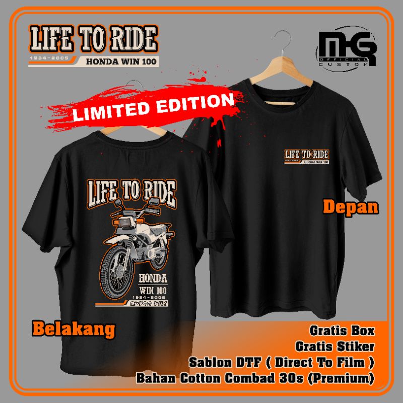 KAOS HONDA WIN 100 T-shirt Honda win