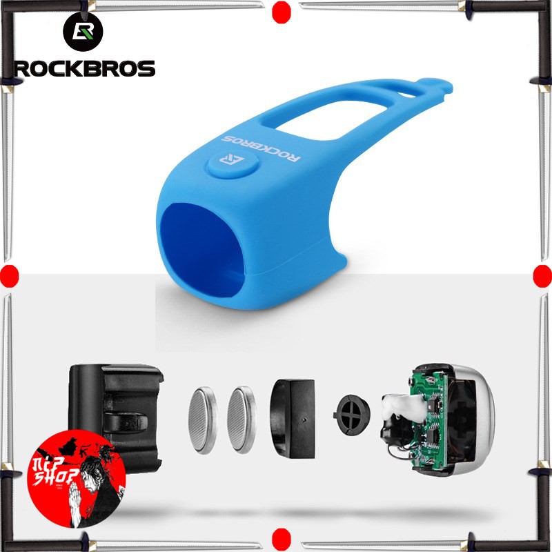 Rockbros Klakson Bel Elektrik Sepeda 110dB - Black