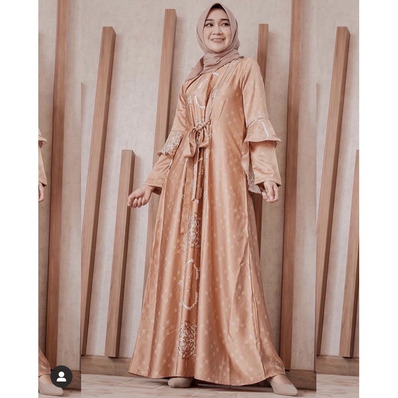 rindu dress vanilla hijab