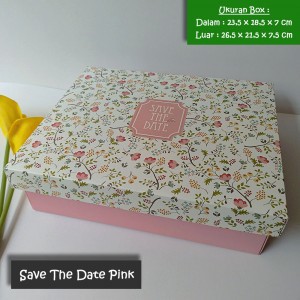 

Kotak Kado Persegi Panjang / Gift Box 26.5 x 21.5 x 7.5 SAVE PINK
