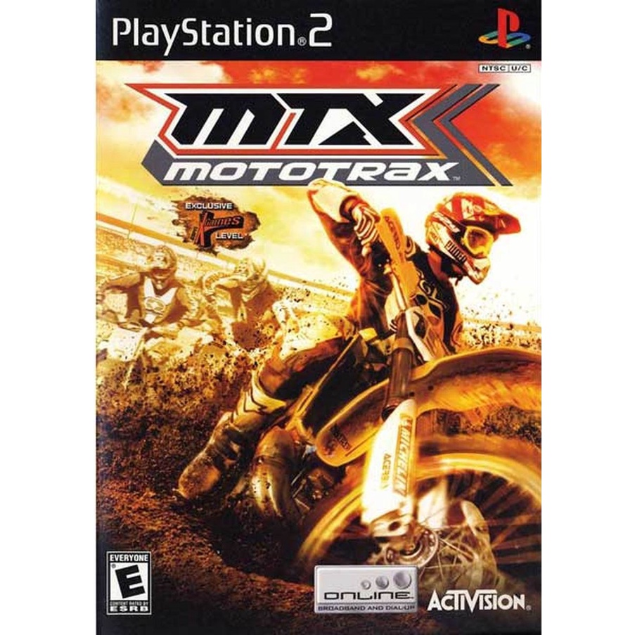 Kaset CD DVD Game PS2 MTX Mototrax DVD Burning Baru + Cangkang DVD