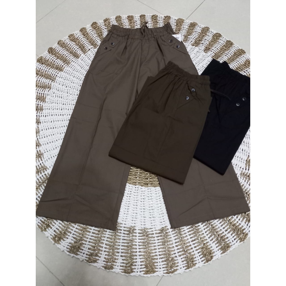 Celana Kulot Pants Wanita Katun Premium Murah Terbaru bayar di tempat/ kulot jumbo XL