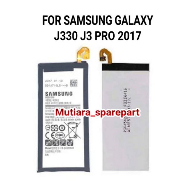 BATRE BATERAI SAMSUNG J330 J3 PRO J3 2017