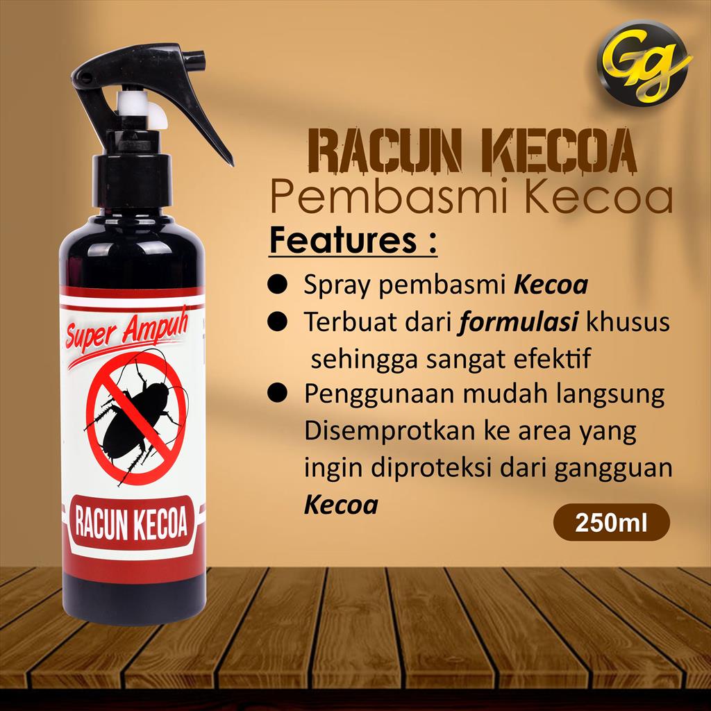 GUN KILLER PEMBASMI KECOAK 250 ML INSEKTISIDA