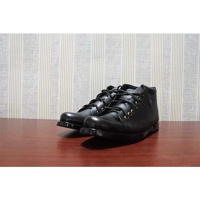 Sepatu Pantofel Formal Pria Bally Hitam Kulit Berkualitas