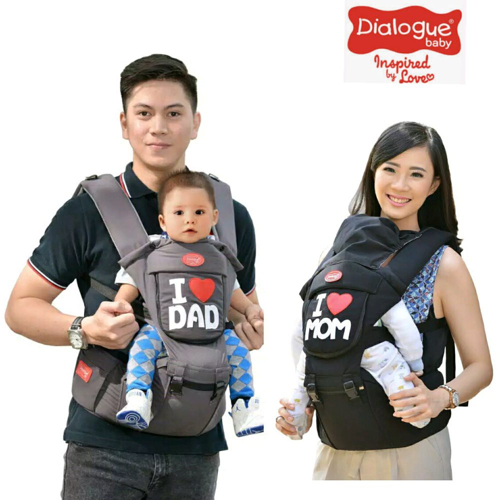 DIALOGUE BABY Gendongan Hipseat Airflow Love Fair series DGG1016