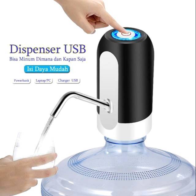 dispenser galon elektrik LED USB